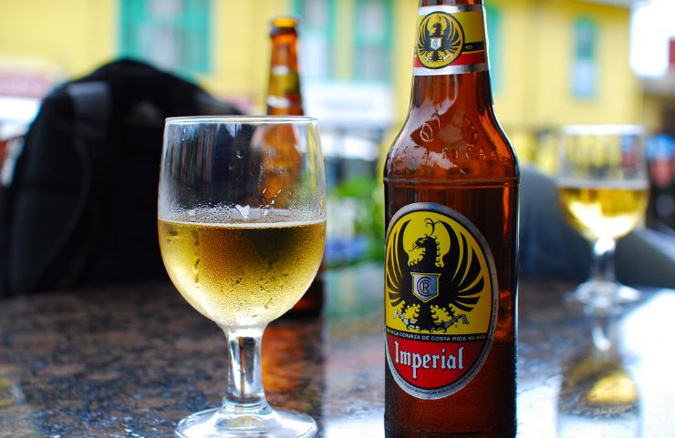 Imperial, the most popular Costa Rica beer