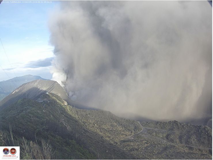 June 2nd Big Eruption (Ovsicori UNA)