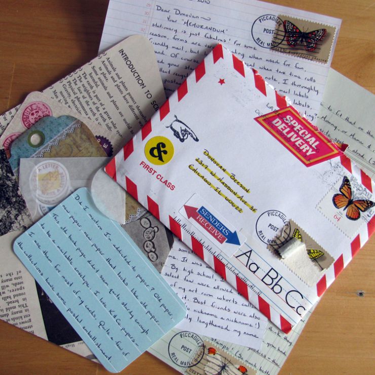 Yes, snail mail still exists