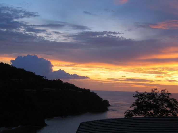 Sunset from 4 Seasons Hotel Papagayo
