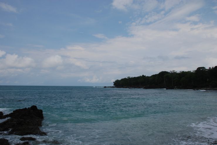 Backwash Surf Break at High Tide - No Waves!