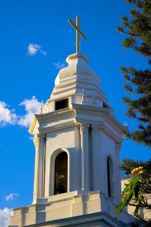 Steeple of the Cathedral in Alajuela