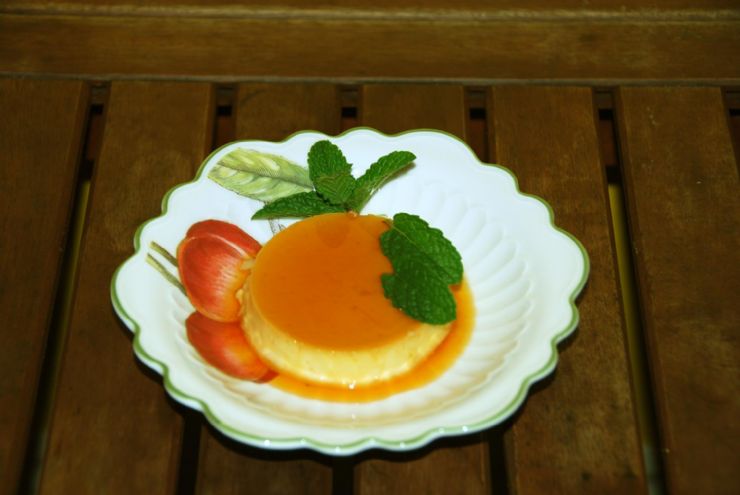 Delicious Caramel home made flan, Jaco