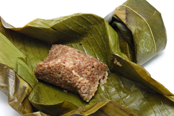 Traditional tamal in Liberia