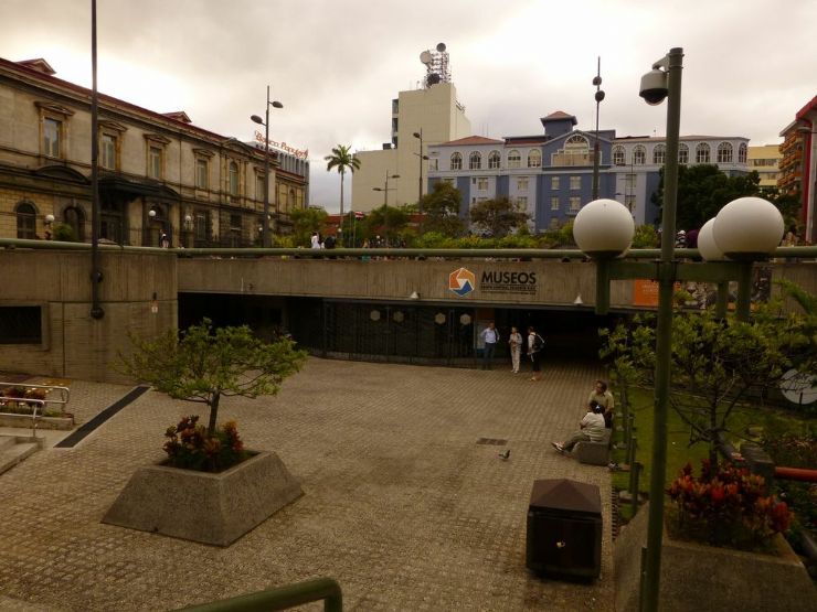 View of Gold Museum from street in San Jose Photo Go Visit Costa Rica