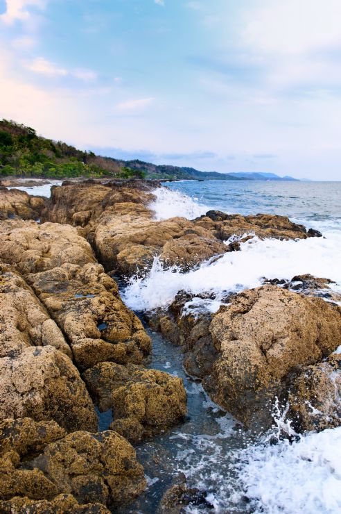 Rocky Shoreline of Montezuma