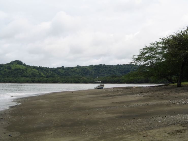 Boat at Playa Panama