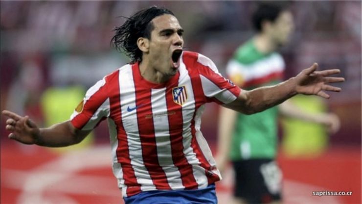 Saprissa favorite Radamel Falcao from www.saprissa.co.cr