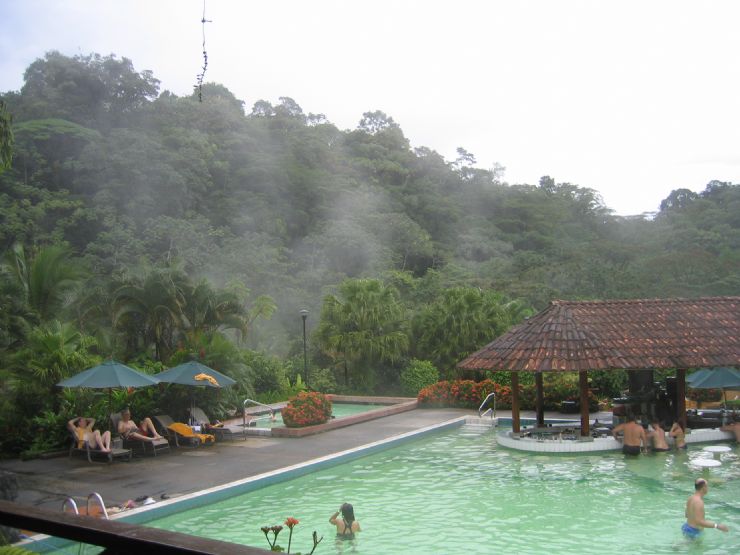 Tabacon Hot Springs Pool Costa Rica - Photo - Go Visit Costa Rica