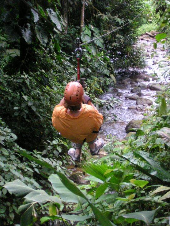 Taking off from a Canopy Platform