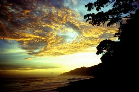 Sunset at Corcovado National Park