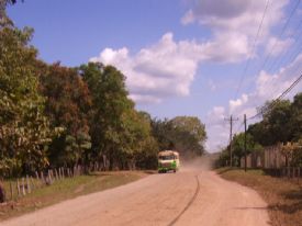 Public bus going to Nicoya&nbsp;-&nbsp;Nicoya, Guanacaste