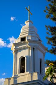 Steeple of the Cathedral in Alajuela&nbsp;-&nbsp;Alajuela, Alajuela