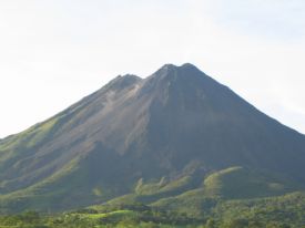 Arenal Volcano in the Morning Light