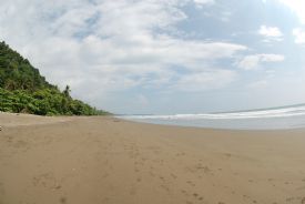 Empty beach near Playa Uvita&nbsp;-&nbsp;Playa Uvita, South Puntarenas