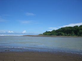 Estuary Mouth at Playa Dominical&nbsp;-&nbsp;Dominical, South Puntarenas