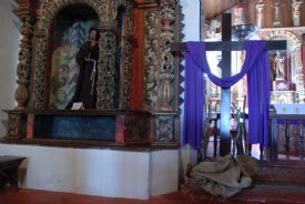 Old figures inside Orosi Church&nbsp;-&nbsp;Orosi, Cartago