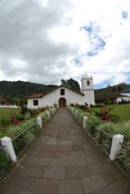 Nice fish eye view in front of Orosi Church&nbsp;-&nbsp;Orosi, Cartago