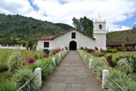 In front of Orosi Church, Cartago&nbsp;-&nbsp;Orosi, Cartago
