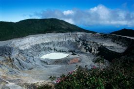 Poas Volcano Crater