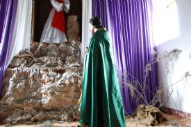 Old religious figure inside Orosi Church&nbsp;-&nbsp;Orosi, Cartago