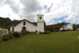 Beautiful side view of Orosi Church and museum&nbsp;-&nbsp;Orosi, Cartago