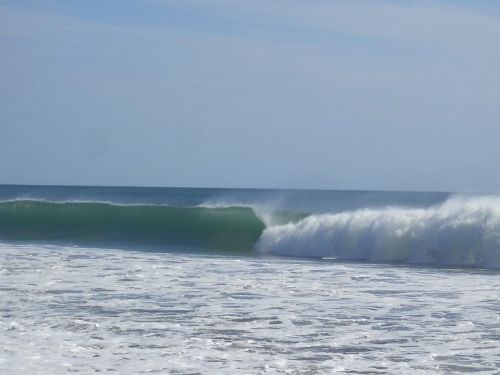 Barrel of wave at Playa Junquillal