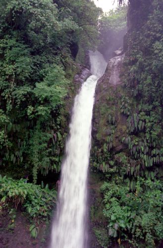 La Paz Waterfall near Poas Volcano