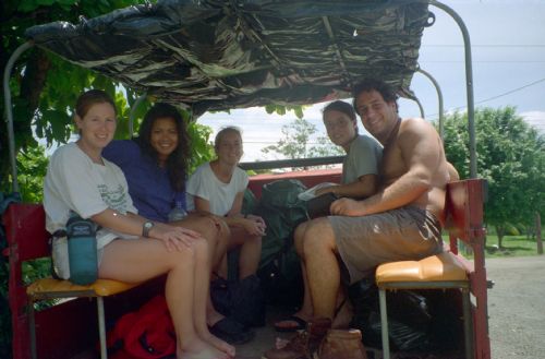 Taxi ride to Corcovado National Park