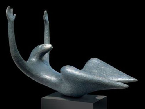 Invocation (bronze) by Aquiles Jimenez courtesy of www.aquilessculptor.com