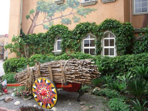 Traditional carreta in San Jose