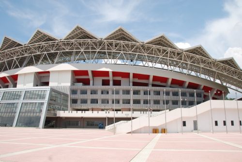 Costa Rica National Stadium Main Entrance - La Sabana Park