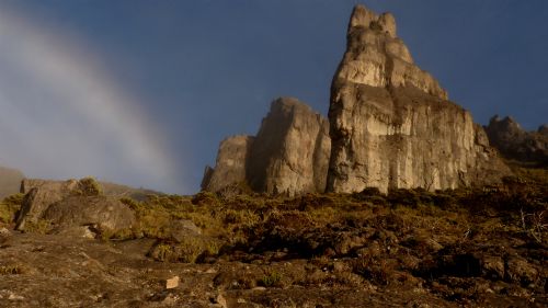 Beautiful sunset at Chirripo Peak