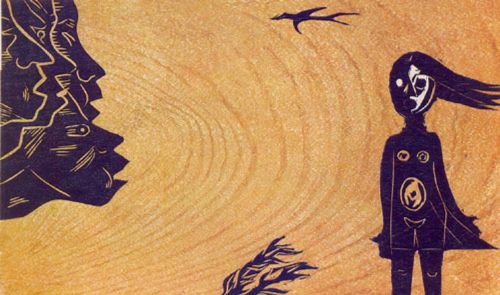 Francisco Amighetti La Nina y el Viento - courtesy of www.franciscoamighetti.com