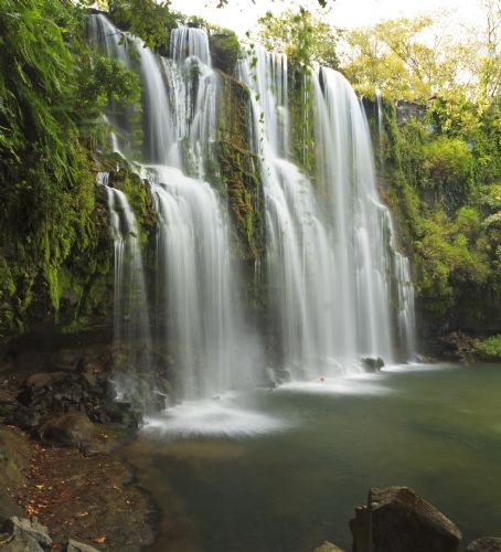 Llano de Cortes Waterfall near Bagaces