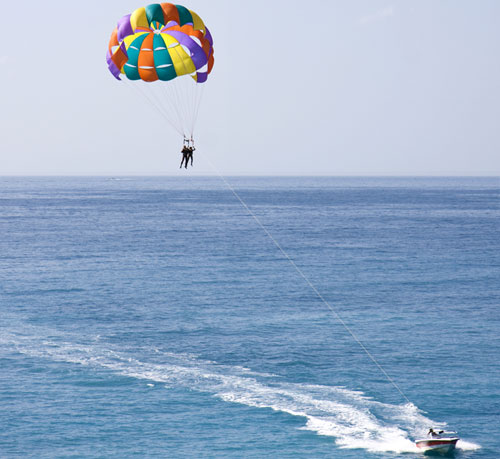 Parasailing in Jaco Beach