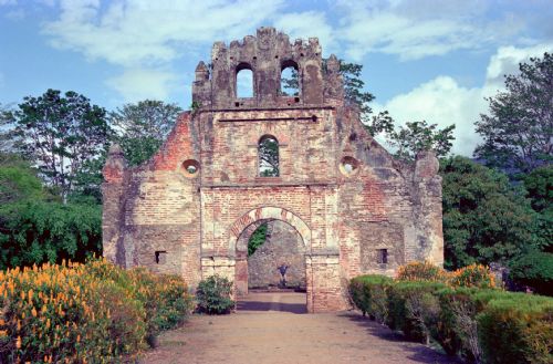Ruins of Ujarras circa 1693
