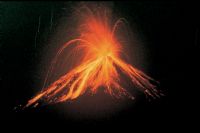 Arenal Volcano Erupting