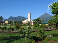 La Fortuna Church & Arenal Volcano