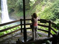 Lookout at La Paz Waterfall