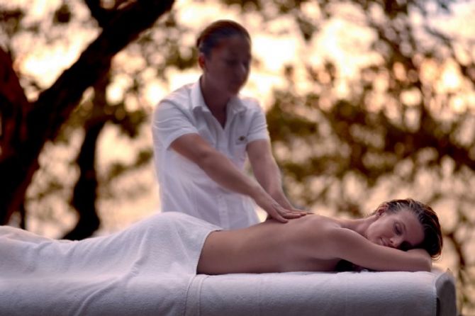 Relaxing Spa massage at Cala Luna Boutique Hotel & Villas