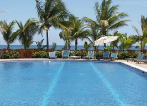 View of the Pacific Ocean from Bahia Azul