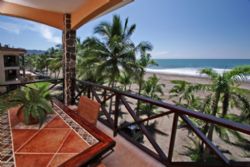 Beachfront condo at Bahia Encantada