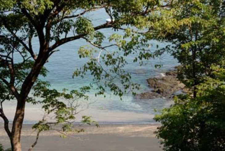 Beach view at Los Almendros de Ocotal