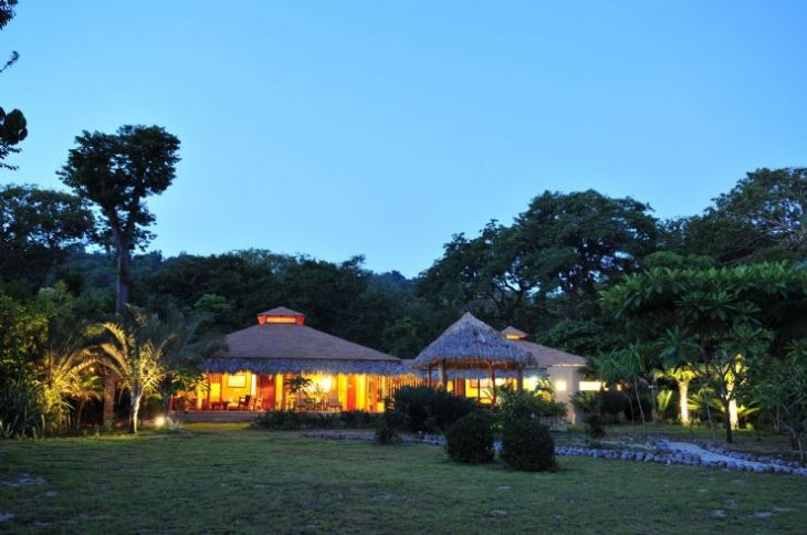 Casa Yin Yang at Sunset