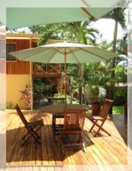 Patio at Arco Iris