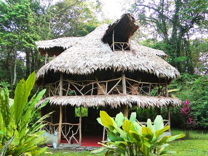 Palacio natural dentro de la jungla