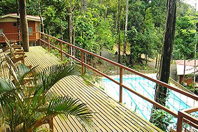 Main Deck at Mar y Selva Ecolodge