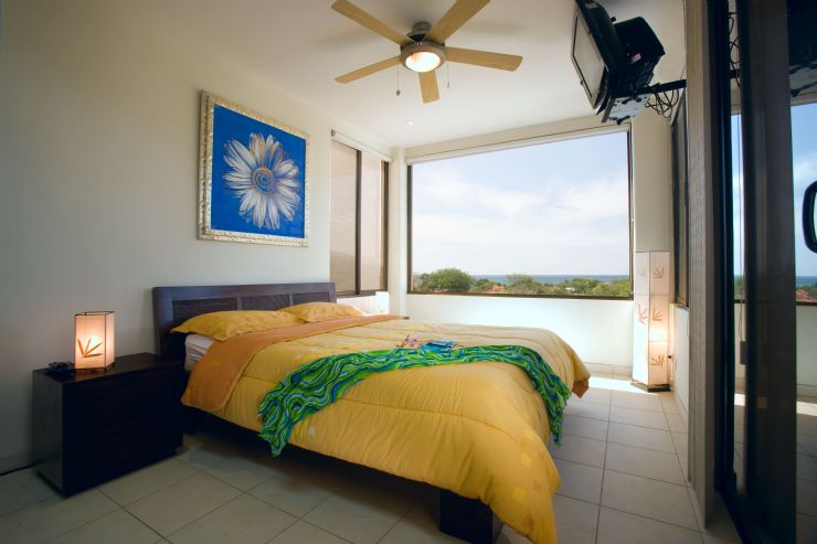 Master bedroom at Tropical Gardens