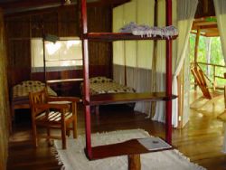 Inside the Casa Osa at El Remanso Rainforest Beach Lodge